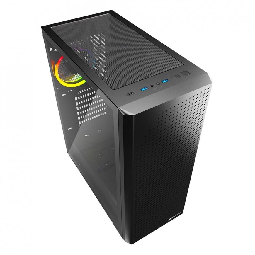 Sharkoon VS9 RGB „Midi Tower“ Juoda – 3