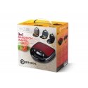BROCK SSM 2003 RD сэндвичница 750 W Черный, Красный