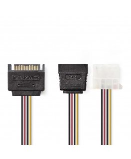 Nedis CCGP73555VA015 internal power cable 0.15 m