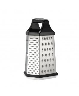 Resto Kitchenware 95413 manual grater/spiralizer Четырехсторонняя терка Черный, Нержавеющая сталь