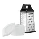 Resto Kitchenware 95413 Manuāla rīve un smalcinātājs Rīve ar kārbiņu Melns, Nerūsējošs tērauds Resto Kitchenware 95413 Manuāla rīve un smalcinātājs Rīve ar kārbiņu Melns, Nerūsējošs tērauds