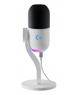Logitech G Yeti GX Juoda, Balta Stalinis mikrofonas