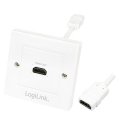 LogiLink AH0014 HDMI kabelis HDMI Type A (Standard) Balts