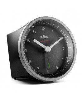 Braun BC07SB-DCF Kvarcinis žadintuvas Juoda, Sidabras