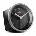 Braun BC07SB-DCF Kvarts äratuskell Must, Hõbe Braun BC07SB-DCF Kvarts äratuskell Must, Hõbe