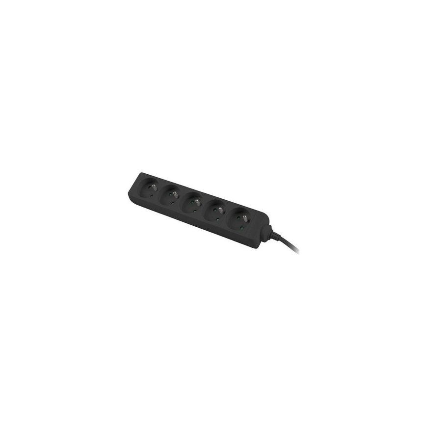 Konnoc DX-5F 3m five-socket Black