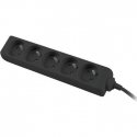 Konnoc DX-5F 3m five-socket Black Konnoc DX-5F 3m five-socket Black
