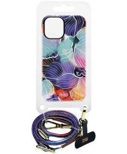 Dėklas MIO Lanyard strap Flowers