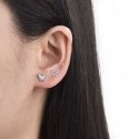 Moiss Silver Playful Earring Set E0004921 (3 Pairs of Earrings) Moiss Silver Playful Earring Set E0004921 (3 Pairs of Earrings)