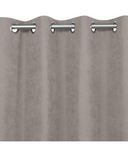 Homede Už lango CHENILLE EYELETS S CAPPUCCINO 140x300
