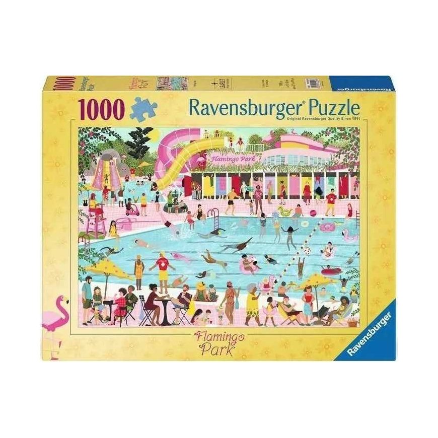 Ravensburger Puzzle 1000 Park Flamingo