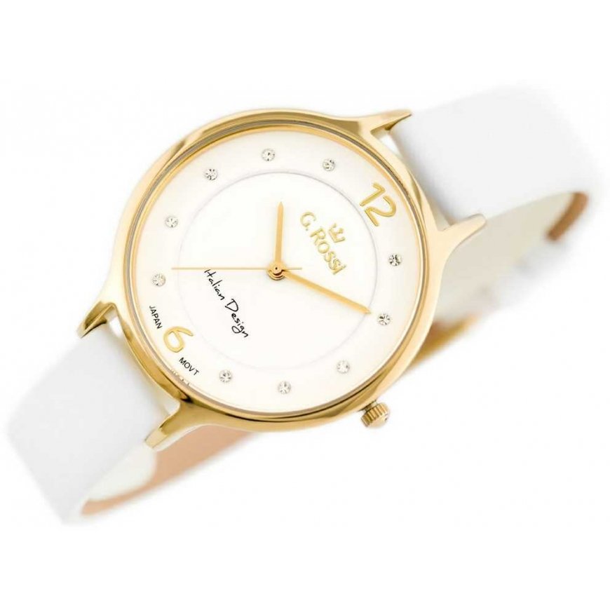 Women's watch G. ROSSI - 10411A-3C2 NA PASKU (zg714b) + BOX – 3