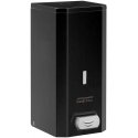 Mediclinics liquid soap dispensers, 1.5 l, stainless steel, black Mediclinics liquid soap dispensers, 1.5 l, stainless steel, black