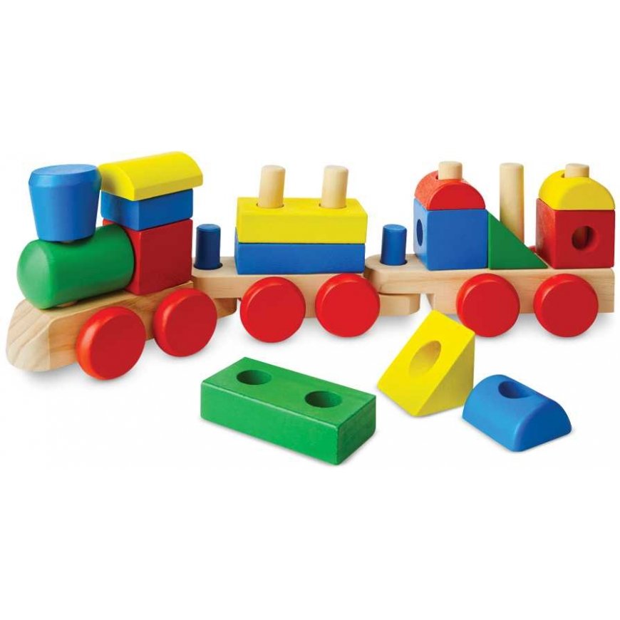 MELISSA & DOUG Traukinukas iš formelių – 4