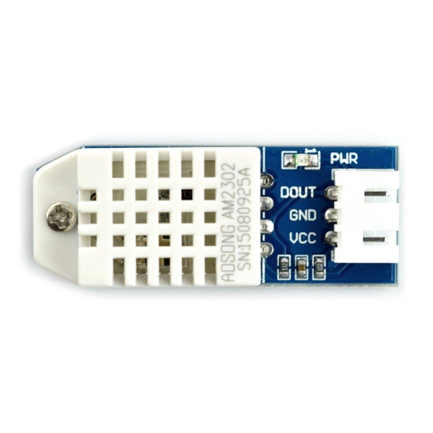 Temperature and humidity sensor DHT22 (AM2302) module + wires, Waveshare 11092 – 3