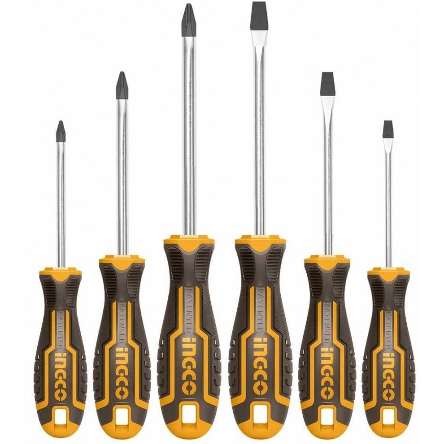 Ingco HKSD0628 Screwdriver flat + Phillips