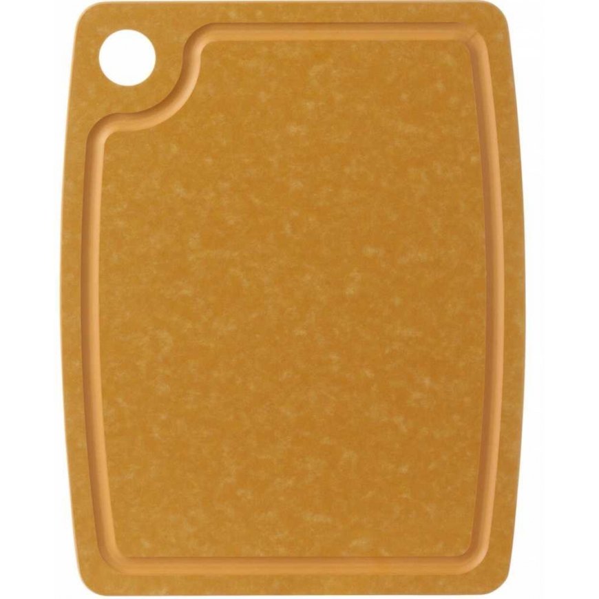 Hendi Wood fibre cutting board 370 x 275 mm - brown
