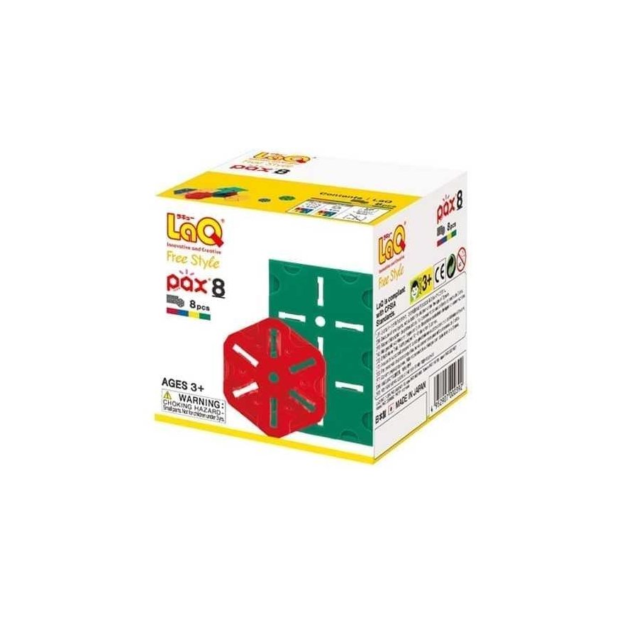 LaQ constructor parts addition "Free Style Pax 8"