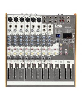 DNA ME-10FX helimikser - 10 kanaliga USB Bluetooth