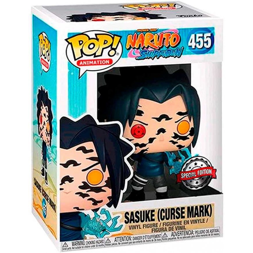 Funko POP figure Naruto Shippuden Sasuke Curse Mark Exclusive – 2