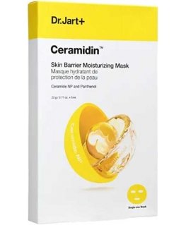 Dr Jart Ceramidin Skin Barrier Moisturizing Mask 5 x 22 g