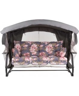 Garden swing with mosquito net Ravenna Black Edition A098-01PB PATIO