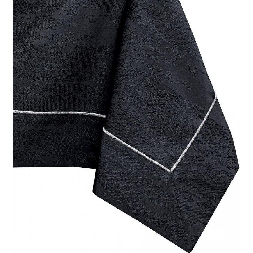 AmeliaHome Tablecloth AHVESTABRD PPG Black 140X200