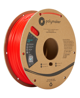 Polymaker PolyLite PLA - 1kg - 1.75mm - Punainen