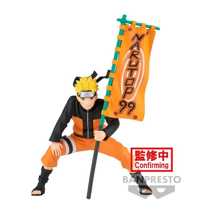 Banpresto Naruto Shippuden Narutop99 Uzumaki Naruto 11cm