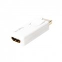 LogiLink CV0100 kabeļu spraudņu pāreja DisplayPort HDMI Balts LogiLink CV0100 kabeļu spraudņu pāreja DisplayPort HDMI Balts