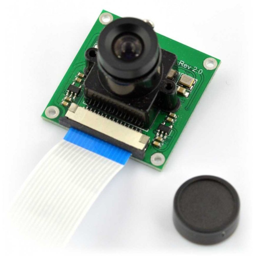 Kamera HD B OV5647 5Mpx, su Raspberry Pi skirtu fokusavimo reguliavimu, Waveshare 8193