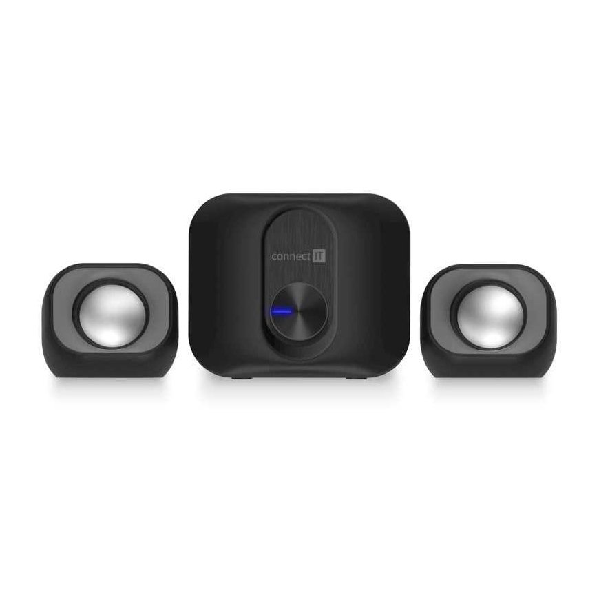 Kompiuterio kolonėlės CONNECT IT Rumble PRO PC juoda – 2