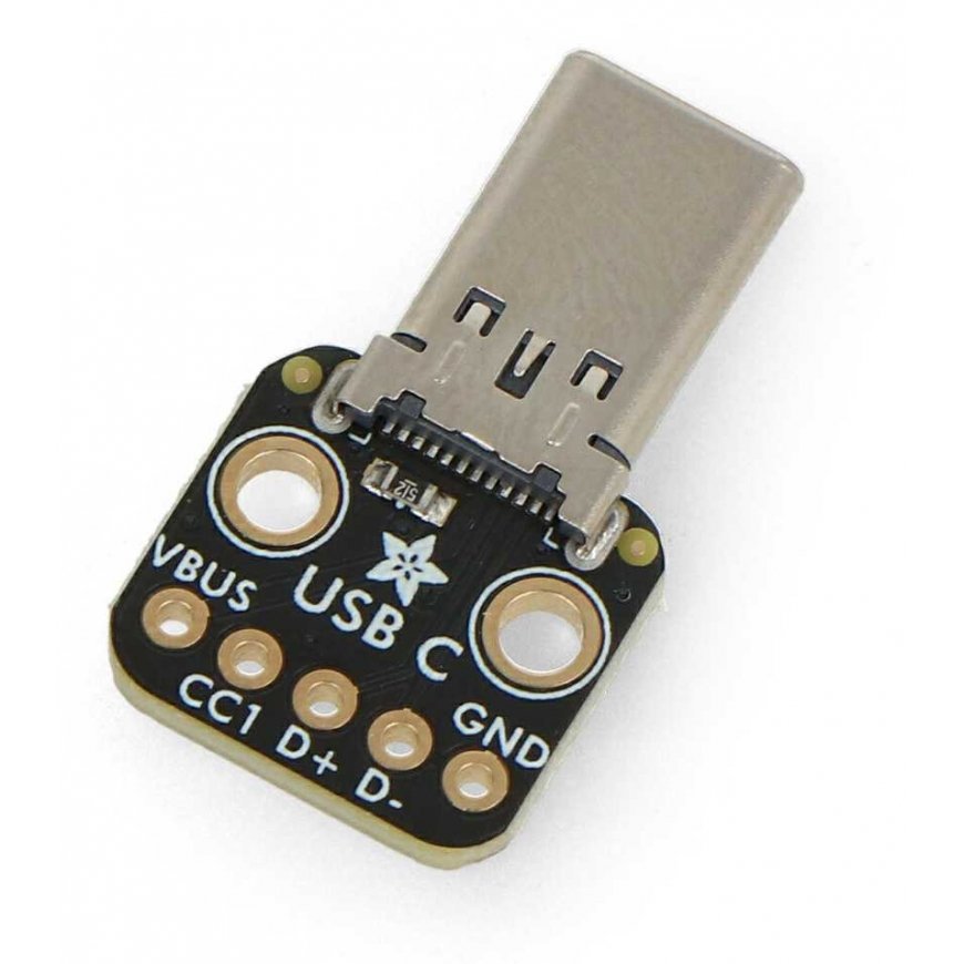 Moduuli USB Type-C -liittimellä - Leikkauslevyn liitin - Adafruit 5978