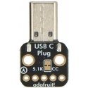 Moduuli USB Type-C -liittimellä - Leikkauslevyn liitin - Adafruit 5978 Moduuli USB Type-C -liittimellä - Leikkauslevyn liitin - Adafruit 5978