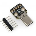 Modulis su C tipo USB kištuku – duonos lentos jungtimi – Adafruit 5978 Modulis su C tipo USB kištuku – duonos lentos jungtimi – Adafruit 5978