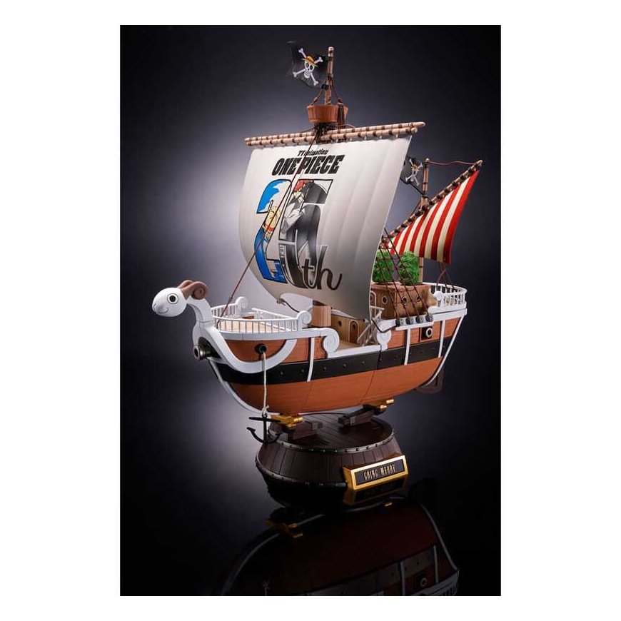 Tamashii Nations One Piece Going Merry 25th Memorial Chogokin -kopio 28cm