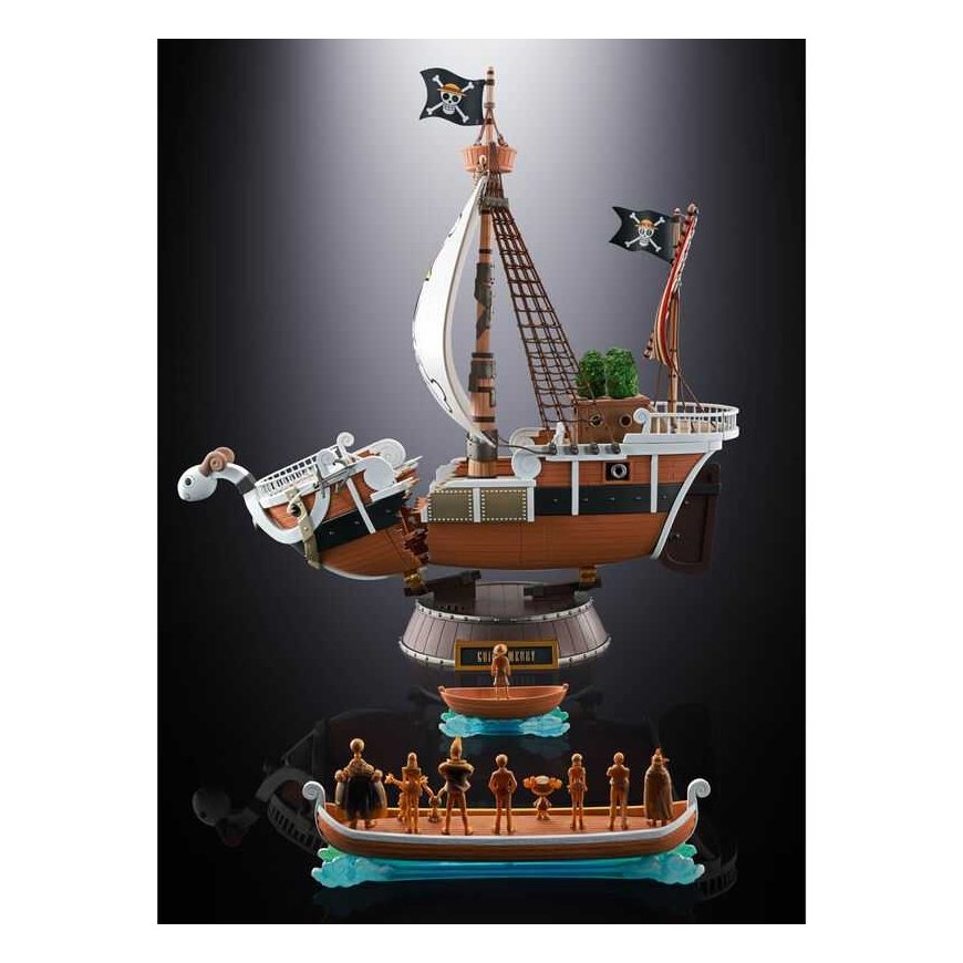 Tamashii Nations One Piece Going Merry 25th Memorial Chogokin replica 28cm – 3
