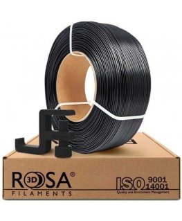 3D-muovi PCTG musta 1,75 mm 1 kg täyttöpakkaus Rosa3D