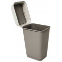5five Simply Smart Trash can with hinged lid PLASTIC, 50 l 5five Simply Smart Trash can with hinged lid PLASTIC, 50 l