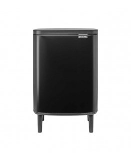 Brabantia Waste Bin, Bo Hi 12L - Matt Black