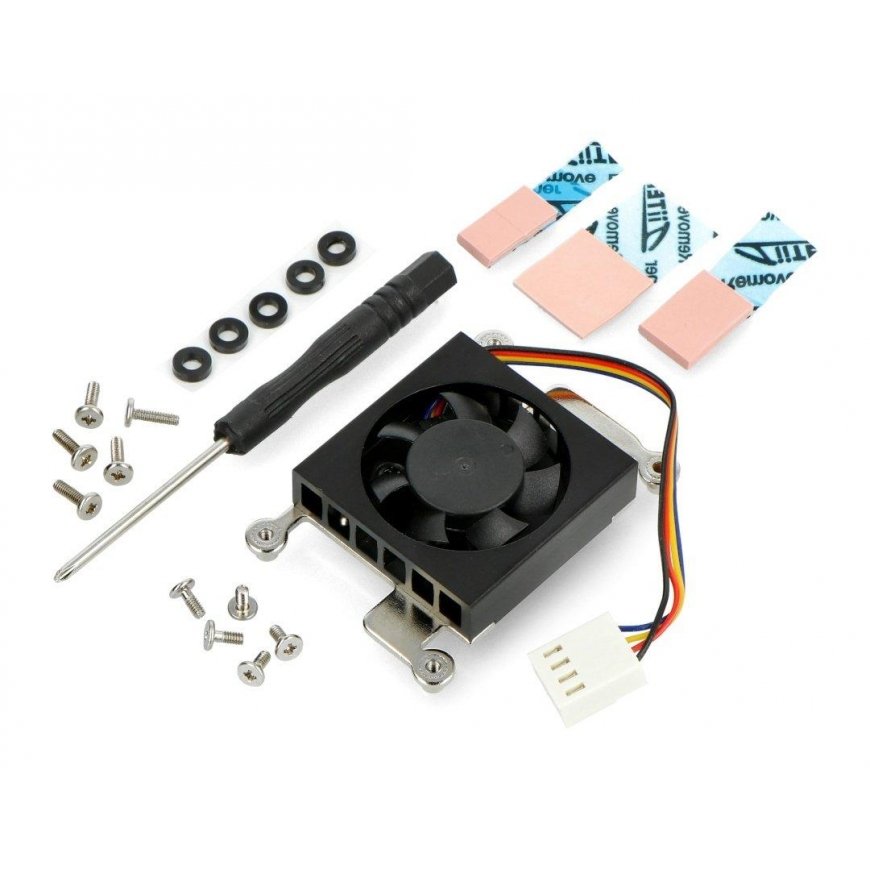 Ventiliatorius 3007 - skirtas Raspberry Pi 4 Compute Module 4 - Waveshare 19720 – 5