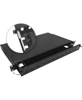 Alantec Telescopic optical switch 12xSC simplex / 12xLC duplex 19 "1U with mounting accessories ALANTEC - AlANTEC