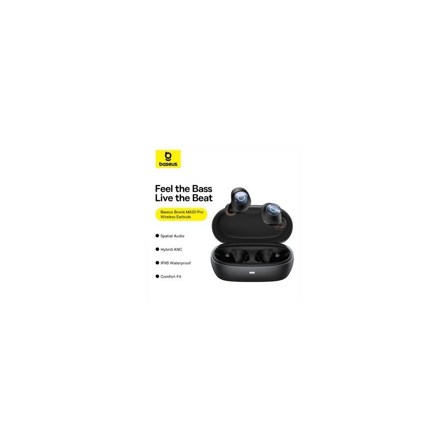 Baseus Bowie MA20 Pro TWS Wireless Headphones with ANC and IPX6 – 2