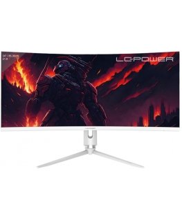 LC-Power LC-M34-Q-C-PRO computer monitor 86.4 cm (34") 3440 x 1440 pixels UltraWide Quad HD Grey