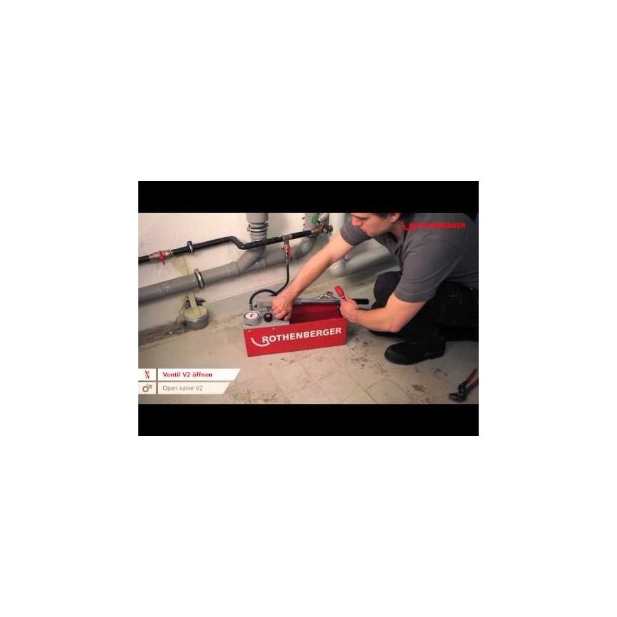 Rothenberger 60200 rokas gaisa pumpis