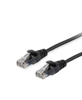 Equip 625451 verkkokaapeli musta 2 m Cat6 U/UTP (UTP)