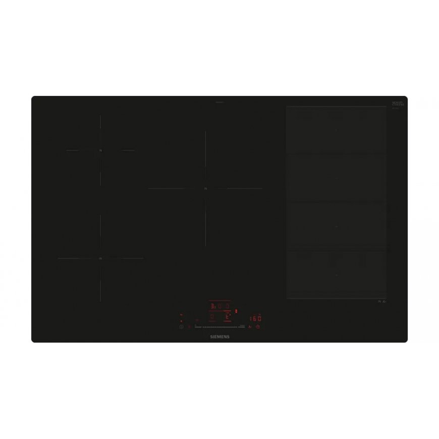 Siemens EX801HVC1E hob Black Built-in 80 cm Zone induction hob 4 zone(s)