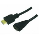 LogiLink HDMI/HDMI, 5.0m HDMI cable 5 m HDMI Type A (Standard) Black