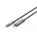 Digitus AK-330150-200-S видео кабель адаптер 20 m USB Type-C HDMI Черный