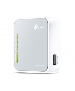 TP-Link TL-MR3020 juhtmevaba ruuter Kiire Ethernet Üks sagedusala (2,4 GHz) Hall, Valge